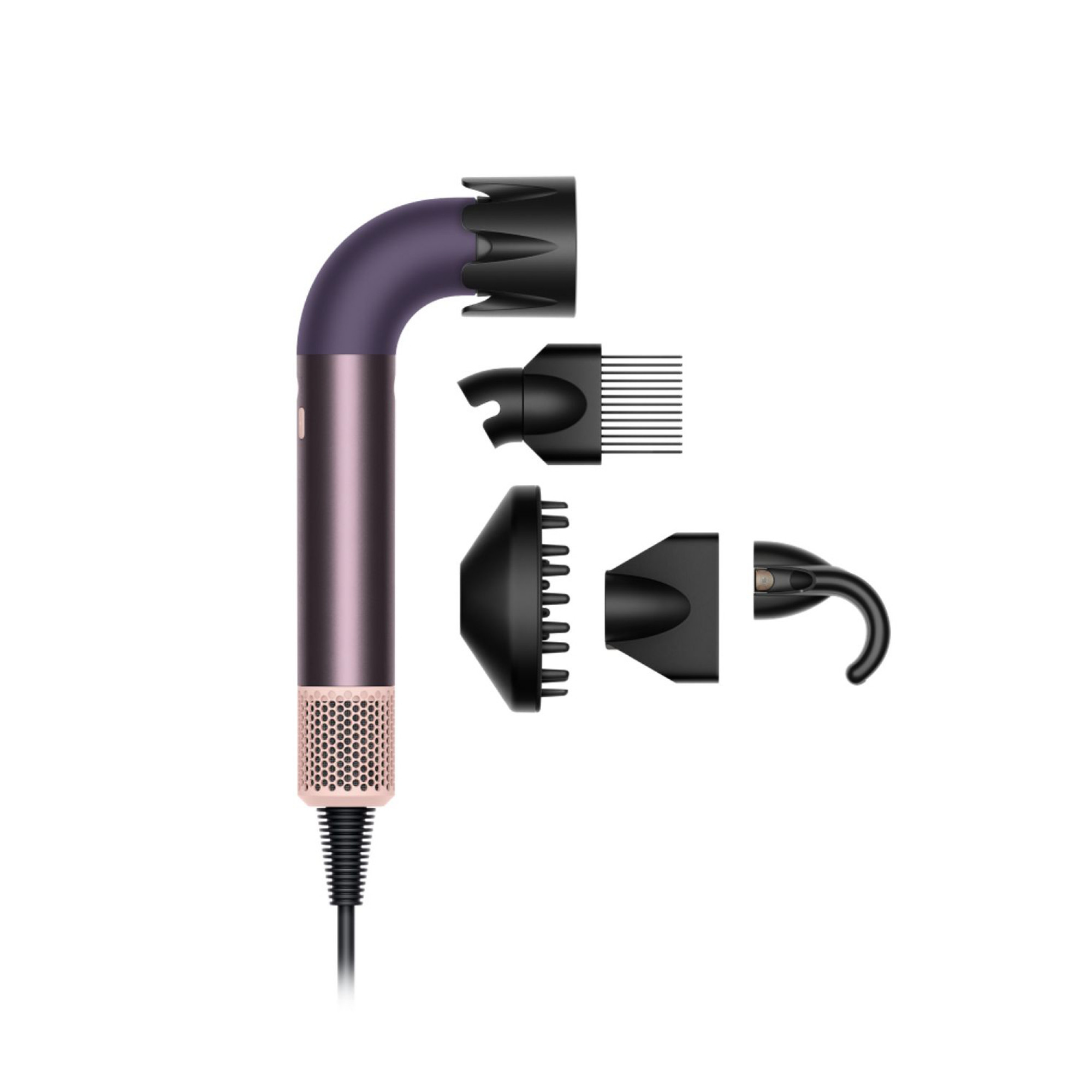 Фен Dyson HD17 Supersonic R Pro Hair Dryer Curly+Coily - Jasper Plum (EU)